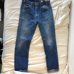 Vintage Levi’s Orange Tab 505 33/32